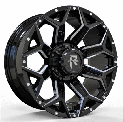 Revenge Offroad RV-202 Black And Milled 6X135,6X139.7 Size 20X10 -19ET