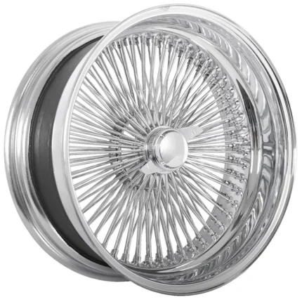 EAGLE EYE 20X8 CHROME REVERSE WIRE WHEELS 150SPOKE