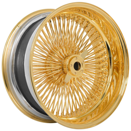 EAGLE EYE 22X8 TITANIUM REVERSE WIRE WHEELS 150SPOKE