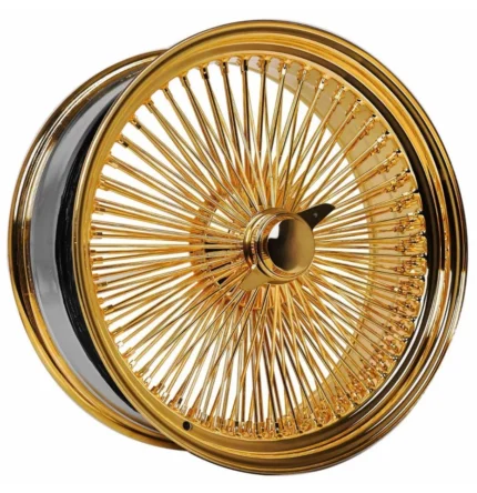 EAGLE EYE 22X8 TITANIUM STANDARD WIRE WHEELS 150SPOKE