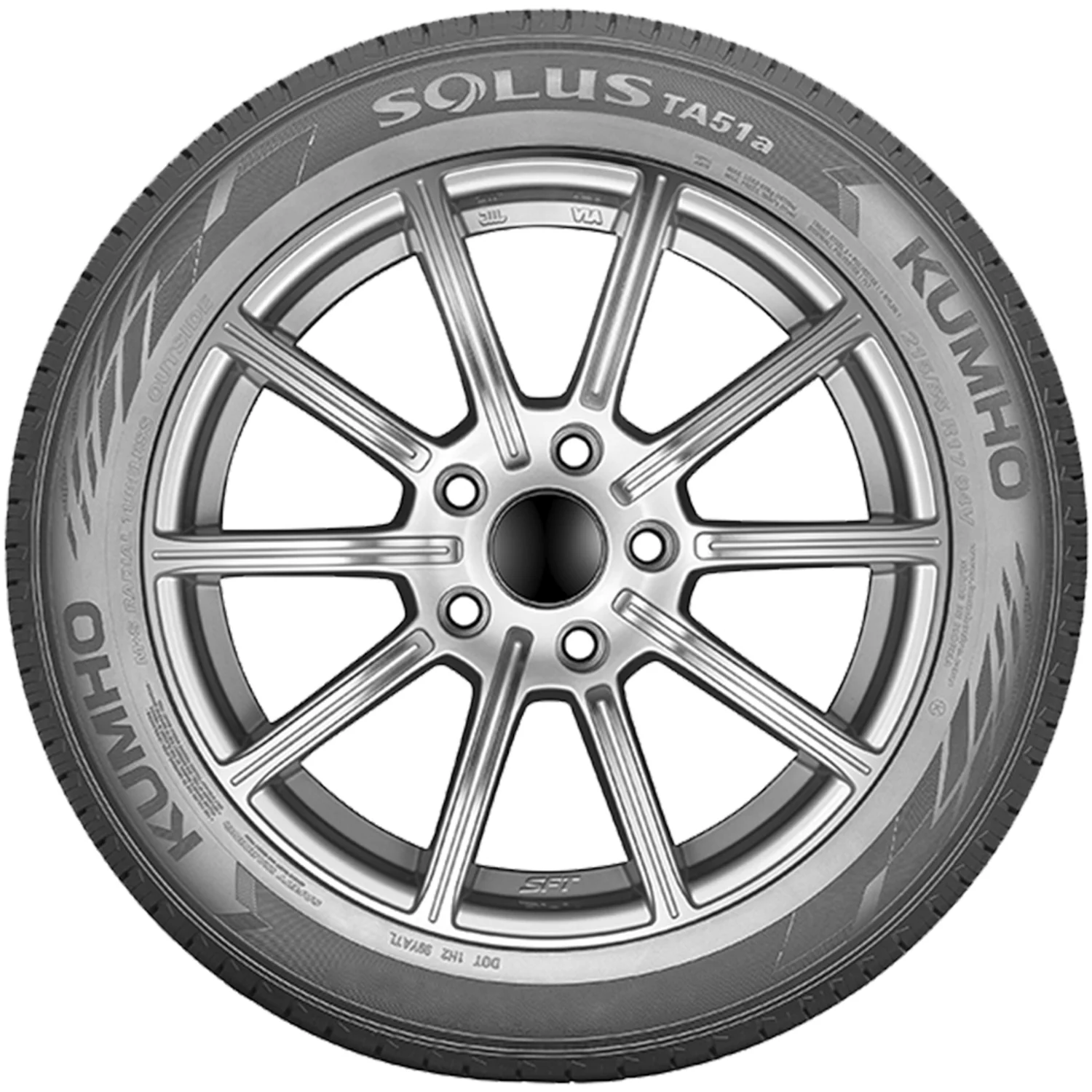 Kumho SOLUS TA51a 205/65R15 94T All-Season Grand Touring Tire