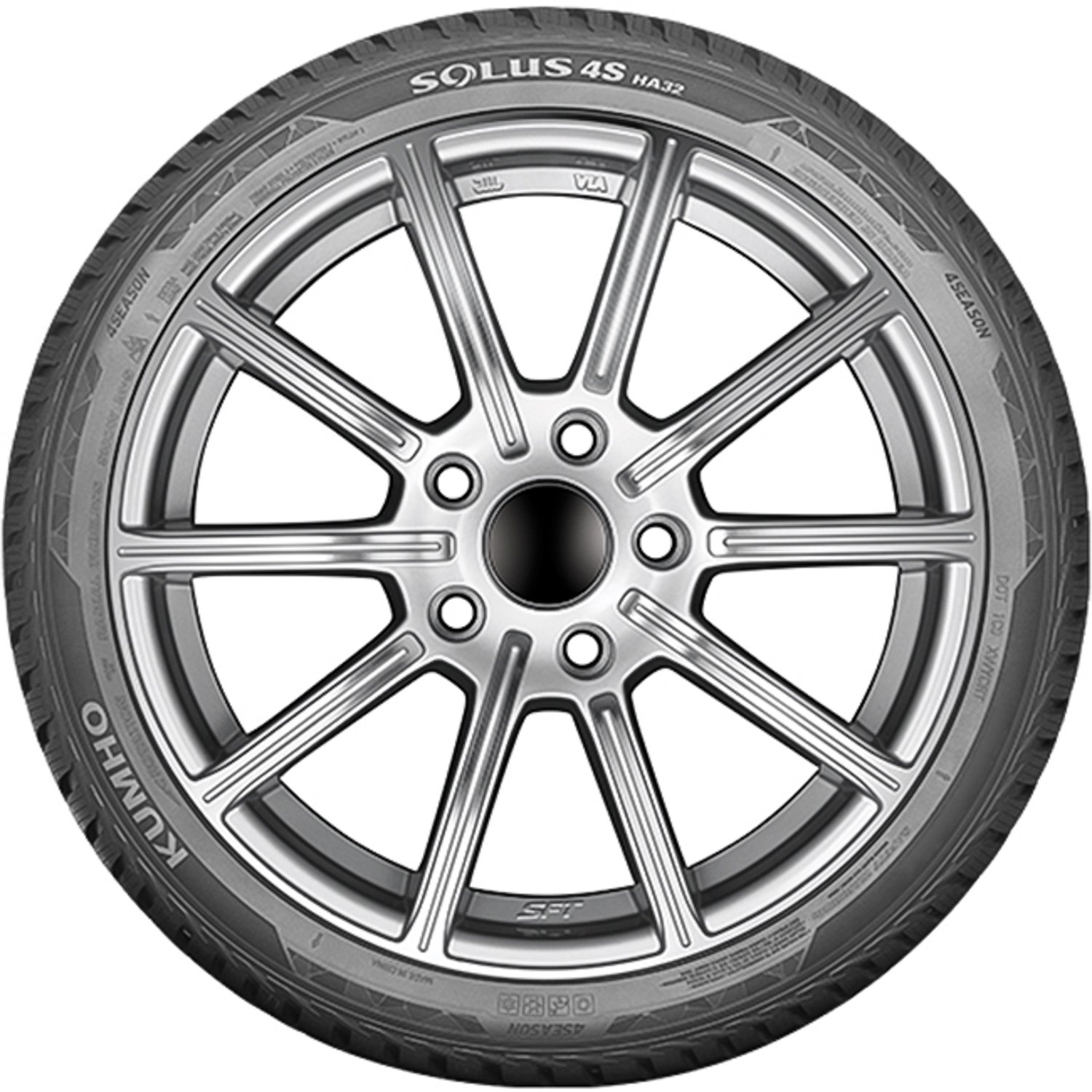 Kumho Solus HA32 BW 225/60R18XL 104V All-Weather Tire