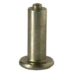 Bruno Wessel TSMI-17# Large Gold Tire Stud - Heavy-Duty Ice Traction Enhancement