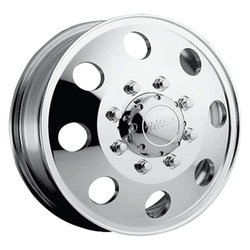 Ultra 16x6 All-Weather Modular Dually Wheel, 8x6.50 Bolt Pattern, +102 Offset