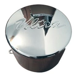 Ultra Chrome Bolt-On Closed Cap (Part Number 89-9980)