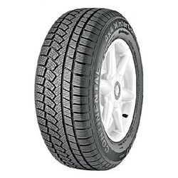 Continental 235/55R17 Conti 4x4 WinterContact with Rim Protector and Black Wall Sidewall