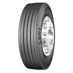 Continental LSR1 10R17.5/16 Commercial Truck Tire with Black Wall Sidewall and Load Range H