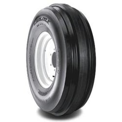 Carlisle F-2 3RIB Farm Specialist Tire 6.00-16/6TT - Black Wall, Load Range C