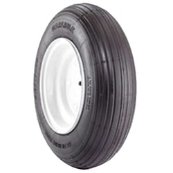 Carlisle 4.80-8/4 Wheelbarrow Tire with Black Wall Sidewall and 4-Ply Construction