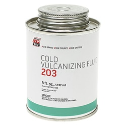 REMA 203-F RMA Cold Vulcanizing Fluid - 8 oz. Tire Repair Cement