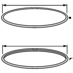 REMA OR-329T Bead Sealer for Earthmovers - 29 Inch O-Ring, Pack of 2
