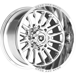 Gear Off Road 764C 20x12 Cast Aluminum Wheel with 6x135 and 6x5.50 Bolt Pattern - Image 2