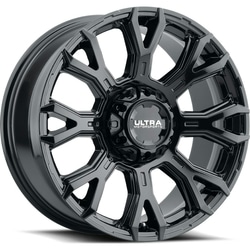 Ultra 123-2950BK+18 20x9 All Terrain Off-Road Wheel with Hub Centric Design