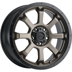 Ultra 219-7874BZ+35 17x8 Cast Aluminum Wheel with 5x5.00 Bolt Pattern and +35 Offset