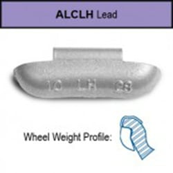 Cascade 2 oz Alclad Purple Coated Wheel Weights - Part Number 5518100200