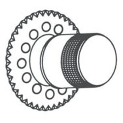 Excalibur 10-863 1.5-inch Adapter for 4X100/4X100 Wheels