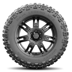 Mickey Thompson Baja Legend MTZ 35X12.50R15LT All Terrain Off-Road Tire with White Letter Sidewall - Image 2