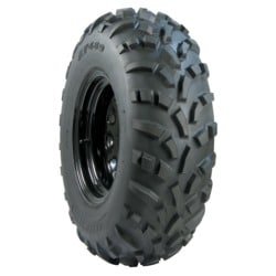 Carlisle AT489 24x11.00-12/3 ATV/Utility Tire with Black Wall Sidewall