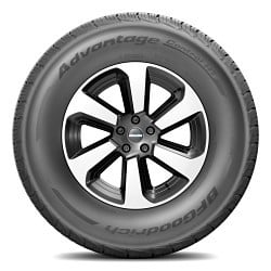 BFGoodrich Advantage Control HT 255/65R17 All-Season Radial Tire with 70K Mileage Warranty