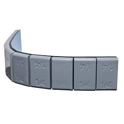 Dill FE-365BET .25 oz DAC Black Adhesive Steel Wheel Weight
