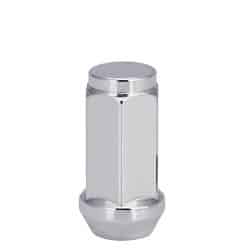 Vista 12x1.25 Open End Bulge Acorn Lug Nut - Chrome, 3/4" Hex, Pack of 100 - Image 4