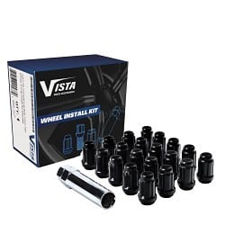 Vista 32-Piece Black 14x1.50 Bulge Acorn Spline Lug Nut Install Kit - Model DPC5814STB - Image 10