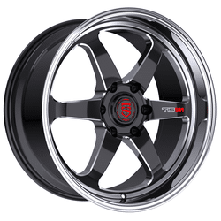 TIS Motorsports 508BB 20x9.5 Inch Cast Aluminum Wheel with 6x135 Bolt Pattern and +20 Offset