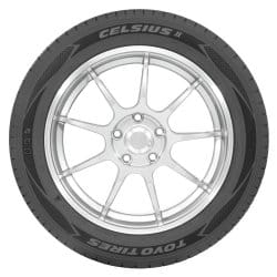 Toyo Celsius II 205/70R15 96T All-Season Radial Tire with 60K Mileage Warranty - Image 2