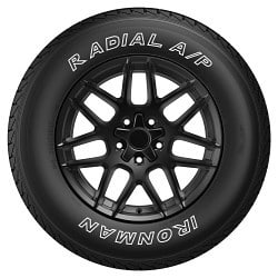 Ironman 245/70R17 All Season Radial A/P Tire with White Letter Sidewall and 35K Mileage Warranty