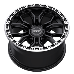Dropstars Trail Series 17x9 Cast Aluminum Wheel with 6x5.50 Bolt Pattern and Hub Centric Ring