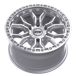 Dropstars Trail Series 17x9 Cast Aluminum Wheel with 6x5.50 Bolt Pattern and Hub Centric Ring Included