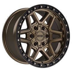 Dropstars Trail Series 602BZB 18x9 Cast Aluminum Wheel with 6x135 and 6x5.50 Bolt Pattern, +18 Offset - Image 4