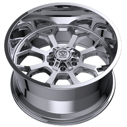 Edge Off Road 301C 22x12 Cast Aluminum Wheel with 5x5.00 / 5x5.50 Bolt Pattern and -44 Offset