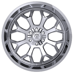 Edge Off Road 301C 22x12 Cast Aluminum Wheel with 5x5.00 / 5x5.50 Bolt Pattern and -44 Offset - Image 2