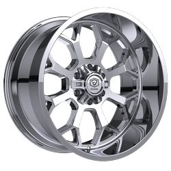 Edge Off Road 301C 22x12 Cast Aluminum Wheel with 5x5.00 / 5x5.50 Bolt Pattern and -44 Offset - Image 3