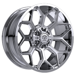Edge Off Road 302C 20x10 Cast Aluminum Wheel with 5x5.00 / 5x5.50 Bolt Pattern and -19 Offset - Image 3