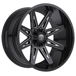 Edge Off Road 20x9 Cast Aluminum Wheel with 6x135 and 6x5.50 Bolt Pattern, +18 Offset, Hubcentric Ring Included - Model 304BM - Image 3