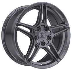 Edge Street 354A Cast Aluminum 18x8 Wheel with 5x112 and 5x4.50 Bolt Pattern, +40 Offset - Image 3