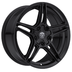 Edge Street 354B 18x8 Cast Aluminum Wheel with 5x4.50 and 5x120 Bolt Pattern, +40 Offset - Image 3