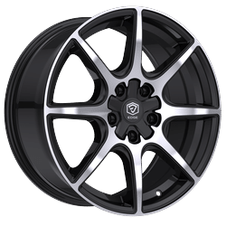 Edge Street 357MB Cast Aluminum Wheel 18x8 inches with 5x4.50 and 5x120 Bolt Pattern, +40 Offset - Image 3