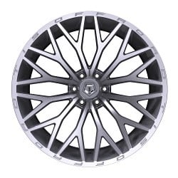 TIS 566BSM 18x9 Cast Aluminum Wheel with 5x5.00 Bolt Pattern and +00 Offset - Image 2