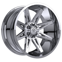 Edge Off Road 20x9 Cast Aluminum Wheel - 5x5.00 / 5x5.50 Bolt Pattern, +00 Offset (Part #304C-2090900) - Image 3